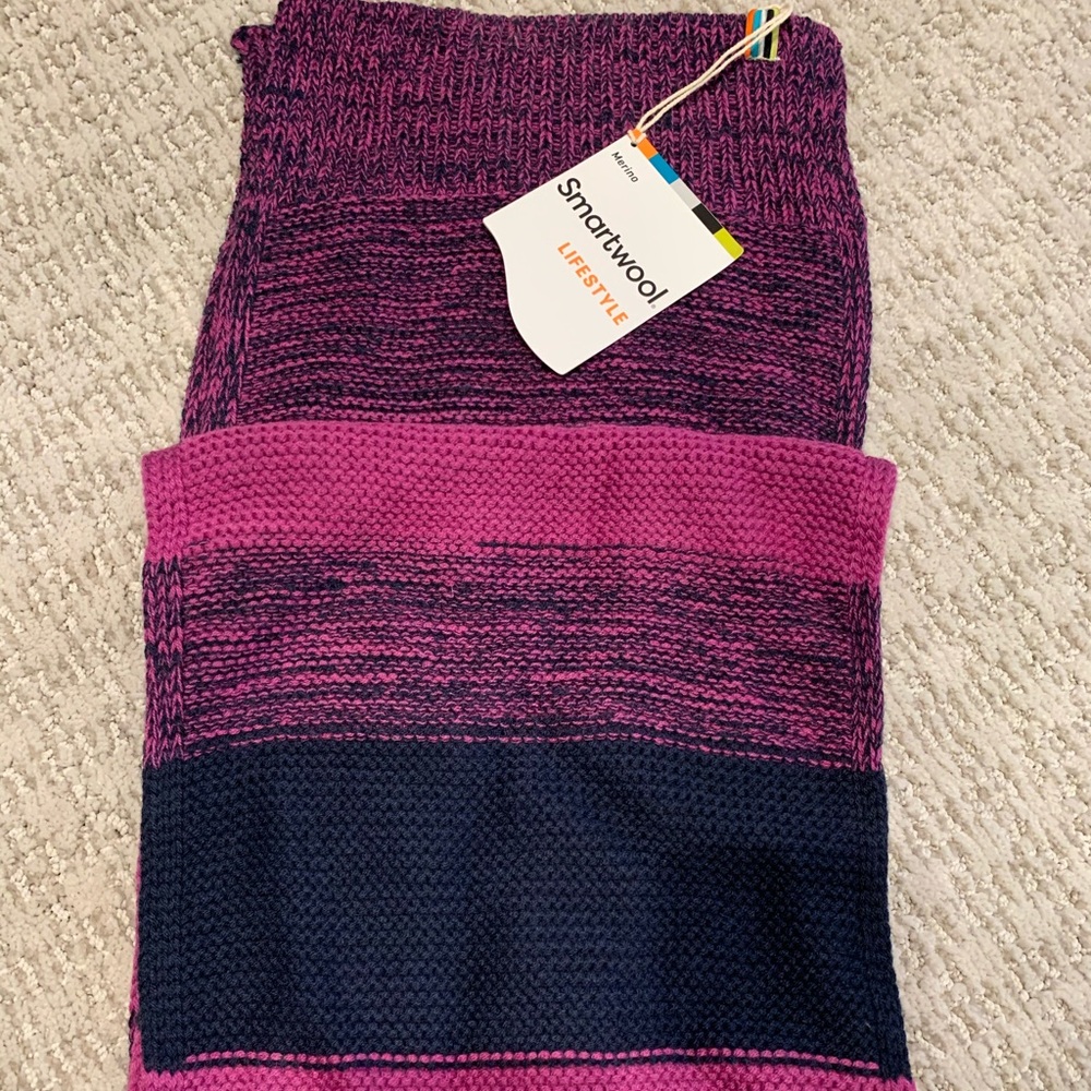 Smart wool scarf with tags!